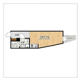 ガレット南福岡【2階】の間取り