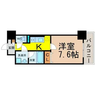 リベルティア【3階】の間取り