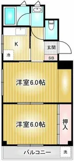 日興ビル【4階】の間取り