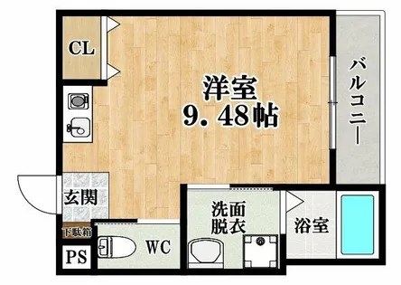 Demeure松原【2階】の間取り