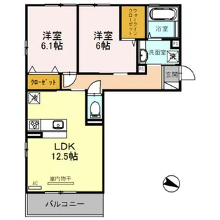 シャルマンコート ドゥ【3階】の間取り