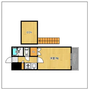 リーベン国分【106号室】の間取り