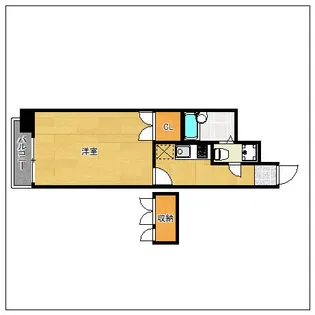 エステートモア博多グラン【11階】の間取り