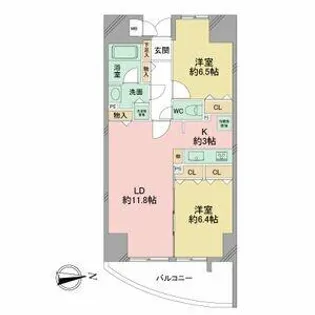 さくらHills富士見【10階】の間取り