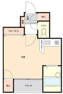 サンキャッスル十三【402号室】の間取り