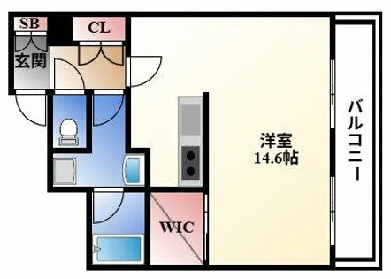 メゾン・ド・オーキッド【5階】の間取り