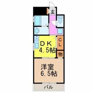 プレザント吹上【3階】の間取り