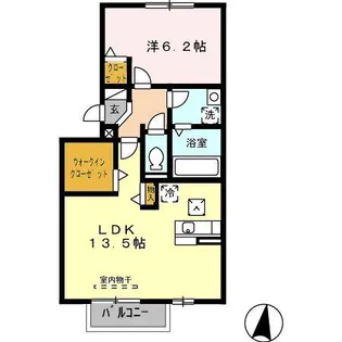 グレイス・イナミツⅡ【3階】の間取り