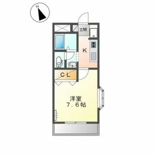 フレンドリーハイツ【2階】の間取り