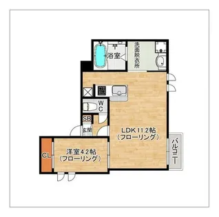 REGALEST周船寺駅前【103号室】の間取り