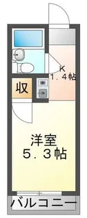 レジデンス門真【1階】の間取り