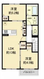 N-VILLAGEたかみ【2階】の間取り