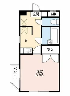 サンフォレストⅡ【1階】の間取り
