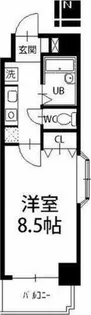 ウェステリア西大須【7階】の間取り