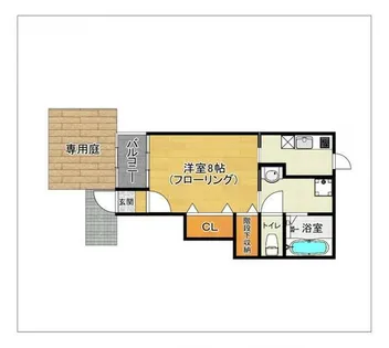 Ciel etoile(シエルエトワール)【1階】の間取り