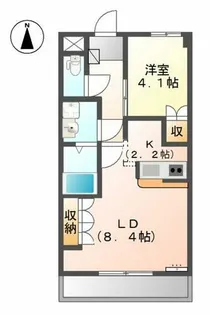 SUN PATIO Ⅲ【2階】の間取り