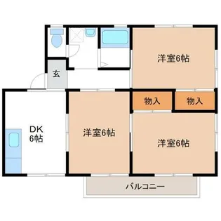 プレジオ21【2階】の間取り
