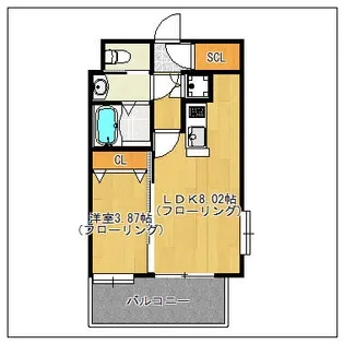 サヴォイ博多エレメンツ【11階】の間取り