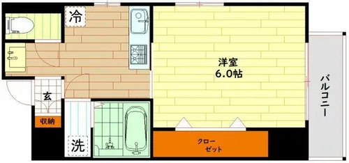 コンフォール千林【5階】の間取り
