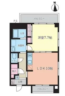 アダージオ【503号室】の間取り