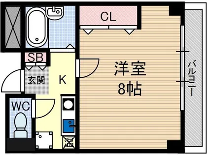 セリバノーブル【3階】の間取り