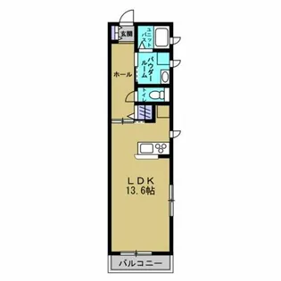 エクセレンス マイウェイ【202号室】の間取り