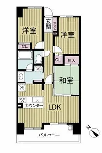 レジディア都島2【6階】の間取り