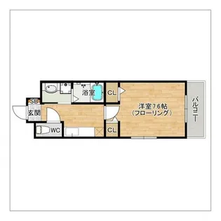 アドヴァン姪浜 E棟【302号室】の間取り