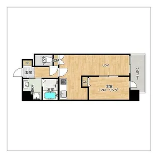 ティーエム薬院【303号室】の間取り