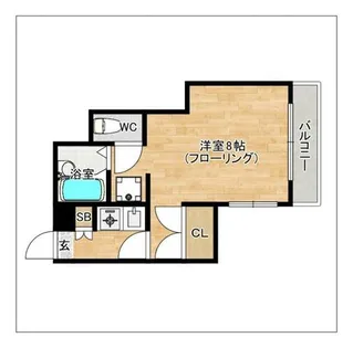 プレスト吉塚【5階】の間取り