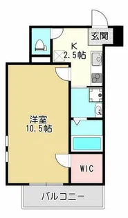 フジパレス吉田本町Ⅲ番館【3階】の間取り