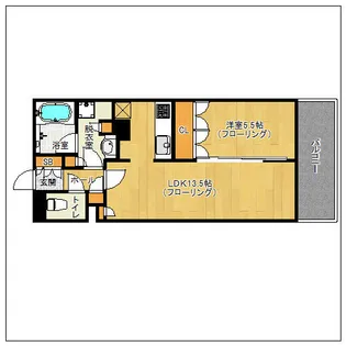 ザ・パークハウス福岡タワーズEAST【14階】の間取り