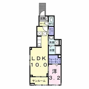 ヒカルサ豊橋牟呂水神【1階】の間取り