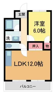 ベストマンションしお川【307号室】の間取り