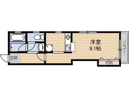 プリムラ夏越【2階】の間取り