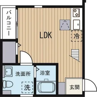 Lea吉塚【205号室】の間取り