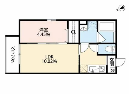 Secondo Casa TS(セコンドカーサティーエス)【1階】の間取り