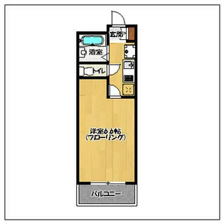 レオパレスソフィア【1階】の間取り