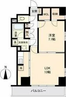 ランドハウス泉【2階】の間取り