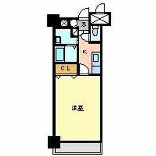 愛知県名古屋市中区錦2丁目【マンション】の間取り