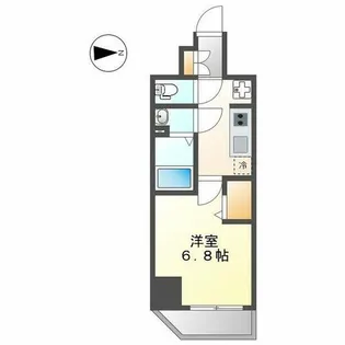 プレサンス大須観音ビザリア【10階】の間取り