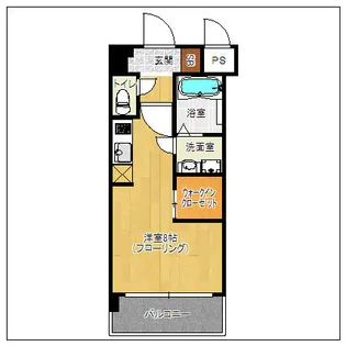 エンクレスト博多駅南III【7階】の間取り