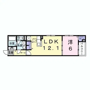 Le・Cadre【1階】の間取り