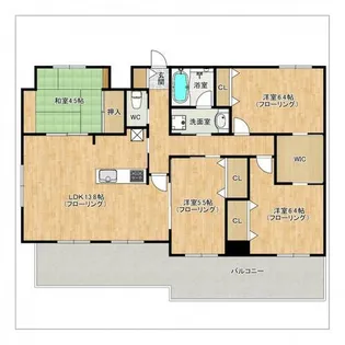 BPRレジデンス高宮【901号室】の間取り