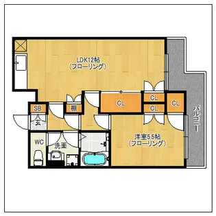 ダイヨシビル【7階】の間取り