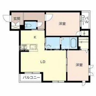 加古川市平岡町(グランコート東加古川)【3階】の間取り