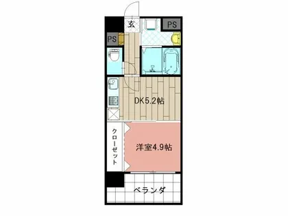 Volume5【6階】の間取り