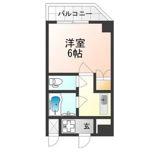 ルミエールS【4階】の間取り