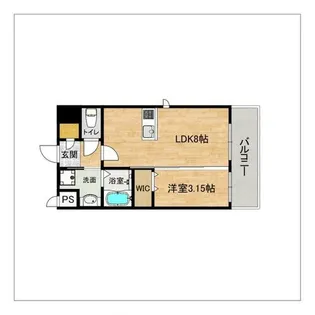 アクシオン高宮駅前グラシア【701号室】の間取り