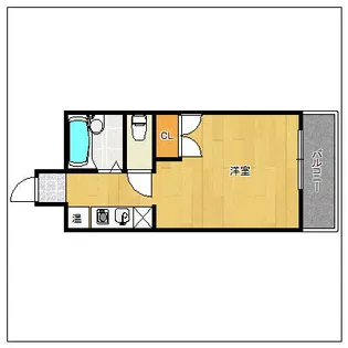 アールズプレイス二日市【303号室】の間取り